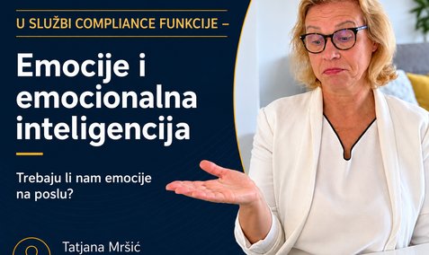U službi Compliance funkcije – Emocije i emocionalna inteligencija
